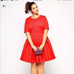 ASOS Curve Premium Skater Dress SOLD OUT ON ASOS